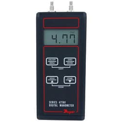 Dwyer® 477AV Handheld Digital Manometer, 477AV-3, 0-200