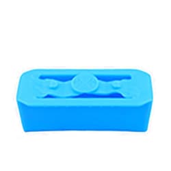 Hot Wheels Replacement Part for Hot-Wheels Track Builder Unlimited Power Boost Box - GNJ01 ~ Replacement Thick Blue Track Connector