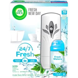 Air Wick Pure Automatic Air Freshener Spray Kit, Gadget+Refill, Fresh water, 5.89 oz, 1 Count