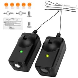 Aekops 41a5034 Garage Safety Sensor Kit Compatible with Craftsman, Chamberlain, Liftmaster Garage Door Openers Made After 1997, Garage Door Opener Sensor Replacement to Replace G801CB-P, 41A5034
