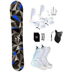 Symbolic Arctic Women's Girl's Snowboard & Bindings & Choice Boots Complete Package