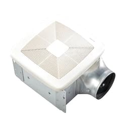 Broan-NuTone QT Series Very Quiet 80 CFM Ceiling Bathroom Exhaust Fan, .4 Sones, ENERGY STAR Certified