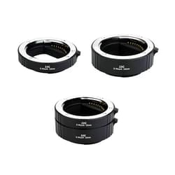 JJC E Mount Auto Focus Macro Extension Tube Set for Sony ZV-E10 II A6000 A6100 A6300 A6400 A6500 A6600 A6700 ZV-E1 A1 A7CR A7C II A7IV A7III A7II A7RV IV A7R III II A7S III II A7S A9 II III & More