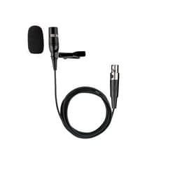 Generic Replacement Lapel mic for SHURE BLX188/CVL Wireless Lavalier Microphone, Unidirectional, ta4f 4 Pins, Black