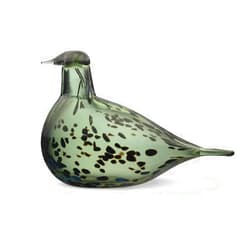 Iittala Toikka Birds Reed Warbler Pine Green
