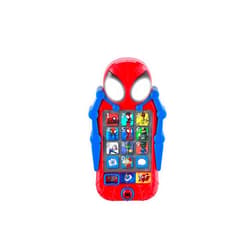 eKids Spidey and His Amazing Friends Toy Phone for Toddler with Built-in Preschool Learning Games, Educational Toys for Activities and Pretend Play, for Fans of Spiderman Gifts
