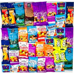 The Holy South 18 Count - THS Trail Mix Variety Pack, individually wrapped snacks variety pack for adults | Office, breakroom, classroom, Gift Basket Assortment, Healthy, On-the-go, Dried Fruits - 18 Count mix nuts kit.