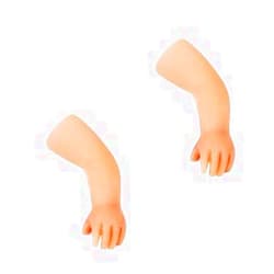 JJLFresheners 2Pcs Little Hand Coin Disappeared Trick Tools Close-Up Magic Show Props Stylish and Popular Resistant Joke Magic Coins Disappear Gimmicks, Magic Tricks, Magic Kits and Accessories