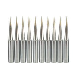 SolderFun 10X 900M-T Soldering iron tips For HAKKO 936,937,907 Atten, Quick, Aoyue, Yihua,Vastar,Sywon,Tabiger,SOAIY and X-Tronic soldering station (10 PCS 900M-T-LB)