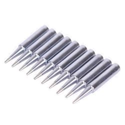 Bleiou 10pcs 900M-T-B Replacement Soldering Iron Tips for Radio Shack, TENMA, ATTEN, QUICK, Aoyue Solder Station
