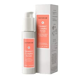 Naturium Vitamin C Complex Face Serum, Anti-Aging Facial Treatment with Hyaluronic Acid & Vitamin E, 1 oz