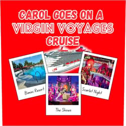 John Graham Carol goes on a Virgin Voyages cruise