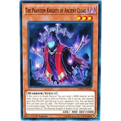 Yu-Gi-Oh! - The Phantom Knights of Ancient Cloak - LEHD-ENC01 - Common - 1st Edition - Legendary Hero Decks - Phantom Knights Deck