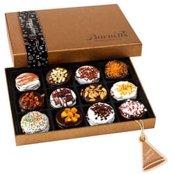 Barnetts Fine Biscotti Happy Birthday Gifts Chocolate Cookies Basket for Women, Prime Girls Food Gift for Mom, Wife, Aunt, Grandma, Niece, Daughter, Sister, Best Friend, Gift Ideas for her, 40th 50th 60th 70th, Fast Delivery