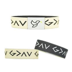 Larsweryar Wearable Bible Bracelet,Religious Bracelets with NFC,Bracelets Christian Daily Bible Verse Bracelet