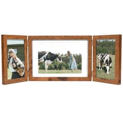 Afuly Bilderrahmen Mehrere Bilder Collage Holz 3 Bilder für 10x15 und 13x18 Fotos Mehrfach Fotorahmen Wandrahmen Family Hochzeit Oma Mum Mutter Geschenk Desktop Wand Dekoration
