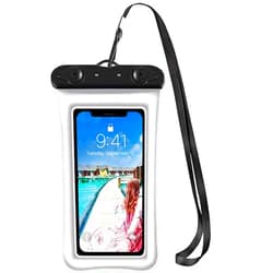 Tadivuvi Floating Waterproof Phone Pouch Holder Dry Bag Case for Samsung Galaxy S24 Ultra S23+ S22 S21 Note 20 A13 A14 A15 A23 A35 A54 A55 A20 A21 A51 A71 iPhone 16 15 Pro Max 14 13 XR up to 7