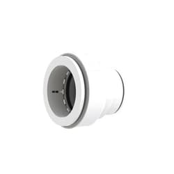 Plumb Pak Keeney 96IPK Insta-Plumb 1-1/4 in. Plastic Push-to-Connect Trap Adapter, White