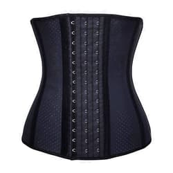 YIANNA Waist Trainer for Women Latex Underbust Waist Cincher Corset Sport Girdle Hourglass Body Shaper