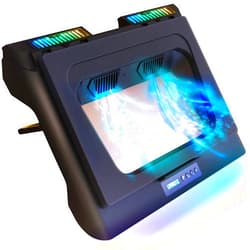 KLIM Everest Laptop Cooling Pad | New 2024 | Powerful Turbo-Fan 4300 RPM Laptop Cooler | Sealed Foam for Maximum Performance | Avoid Overheating and Protect Your Gaming Laptop | 14-17.3 in