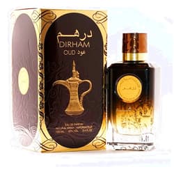 Ard Al Zaafaran Dirham Oud Eau De Parfum Spray, 3.4 Ounce (Unisex)