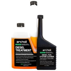 Archoil Diesel Fuel System Kit - AR6500 Diesel Treatment (40.6 oz) + AR6400-D Diesel Fuel System Cleaner