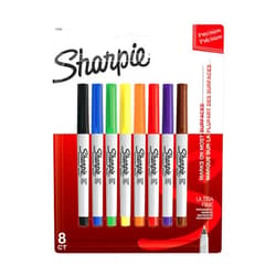 SHARPIE 37600PP Permanent Markers, Ultra Fine Point, Classic Colors, 8 Count