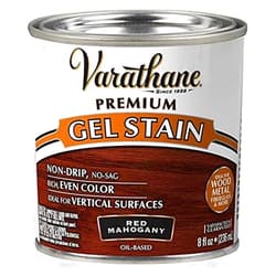 Varathane 358319 Premium Gel Stain, Half Pint, Red Mahogany