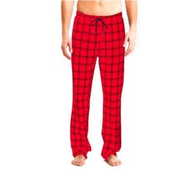 Idtswch Mens Tall Pajama Pants 30/32/34/36/38 Long Inseam Plaid Lounge Pants Sleepwear Pajama Bottoms 100% Cotton