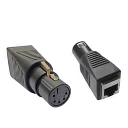 Quasar Science DMX 5-Pin Female to RJ45 Connector (DMX-5F-RJ45)