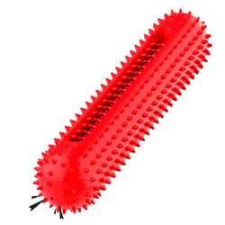 petizer Dog Squeaky Toys for Aggressive Chewers, Tough Toothbrush Dog Chew Toy, Nearly Indestructible Rubber Toys for Pet Training, Teeth Cleaning, Playing and Chewing for Medium & Large Breeds