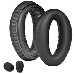 Defean Mod Kit Ear pads and Mic Foam - defean Replacement Ear Cushion Cover Compatible with Lightspeed Zulu,Sierra, Zulu.2, Zulu.3, Zulu PFX Aviation Headset,High-Density Noise Cancelling Foam