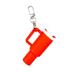 CAMTOVGCA Mini Tumbler Keychain, Mini Cup Keychain for School Bag Key Ring or Lip Balm, Cute Tumbler Keychain