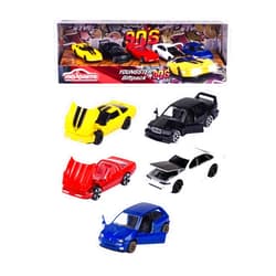 Majorette - Pack of 5 Metal Cars Young '90