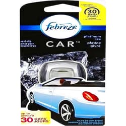 Febreze Platinum Ice Car Air Freshener Vent Clips - 1ct