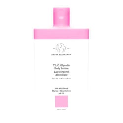 Drunk Elephant T.L.C. Glycolic Body Lotion - 240 ml/8 fl oz - Lightweight 10% Exfoliating AHA Lotion - Clean Clinical Skincare - Cruelty-Free - Free of Essential Oils, Silicones, and Fragrance