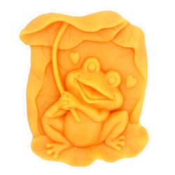 Longzang Frog Lotus Mould S268 Craft Art Silicone Soap Mold Craft Molds DIY Handmade soap molds