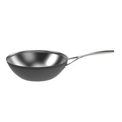 Demeyere Black 5 Stainless Steel with Ceramic exterior coating 3.2-qt Wok