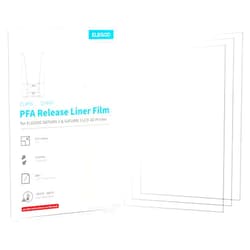 ELEGOO 3PCS PFA Release Liner Film for Saturn 2/3/4/4 Ultra Resin 3D Printer 273 * 176mm, 0.127mm Thickness with Stronger Release Functionality and 95% Light Transmittance, Compatible with Saturn 8K