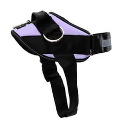 ShawnCo Essential Dog Harness, No-Pull Pet Vest with 3 Leash Clips, No Choke, Reflective, Adjustable and Padded, for Easy Walking and Training for Small, Medium and Large Dogs (ICY Lilac, S)