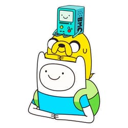 SMJ Designs Finn Jake Bmo Vinyl Waterproof Sticker Decal Car Laptop Wall Window Bumper Sticker 5