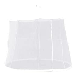 TYXFHSMY Outdoor Garden Umbrellas Outdoor Garden Umbrella Table Screen Parasol Mosq-uito Net Cover Netting Cover Garden Parasol Net Turn Your Parasol Into A Pavilion (Color : White, Size : One Size)