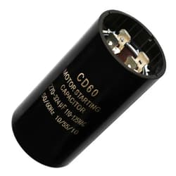 Seentech 270-324 uf/MFD 110-125 VAC ±20% CD60 Round Motor Start Capacitor 50/60 Hz AC Electric Motor Universal Fit for AC Motor Run or Fan Start and Cool or Heat Pump Air Conditioner