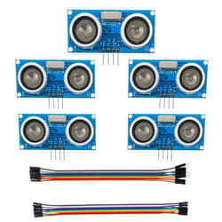 EPLZON HC-SR04 Ultrasonic Module Distance Sensor fit for Arduino UNO MEGA Nano Robot XBee ZigBee (Pack of 5 pcs)