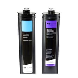 Kinetico Filter Cartridge Set. (Part No 9307 Light Blue & 9461 Purple) for all K5 Pure drinking water systems, the Kinetico Reverse Osmosis Plus (KRO+) and the K2 systems
