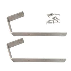 GoldPaddy Premium Bunk Bed Ladder Hooks,Heavy Duty Hook Brackets for Bed Decoration Tool,Inside Width 1.8”-2.5” x Length 6.3”,Pack of 2(Screws Included)
