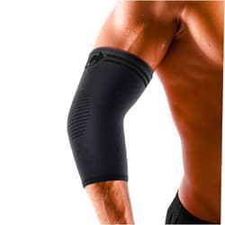 CAMBIVO 2 Pack Elbow Brace for Tendonitis, Tennis Elbow Compression Support Sleeve for Golfers Elbow Pain Relief, Arthritis, Bursitis, Workout, Weightlifting (Black,X-Large)