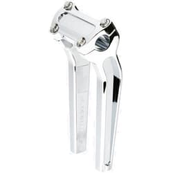 Thrashin Supply Co TSC-9525-3 Pullback Handlebar Riser Kit without Gauge Cutout - 9-1/2in. - Chrome