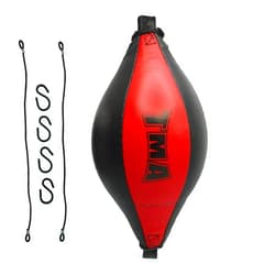 TMA Leather Double End Dodge Speed Ball Boxing Floor to Ceiling Punching Bag MMA