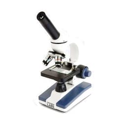 Celestron – Celestron Labs – Monocular Head Compound Microscope – 40-400x Magnification – Adjustable Mechanical Stage – includes 10 Prepared Slides